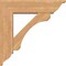 Ekena Millwork Legacy Traditional Smooth Bracket w/ Offset Brace, Western Red Cedar, 7 1/2"W x 28"D x 28"H BKT0806X28X28LEC01SWR - alternate 2